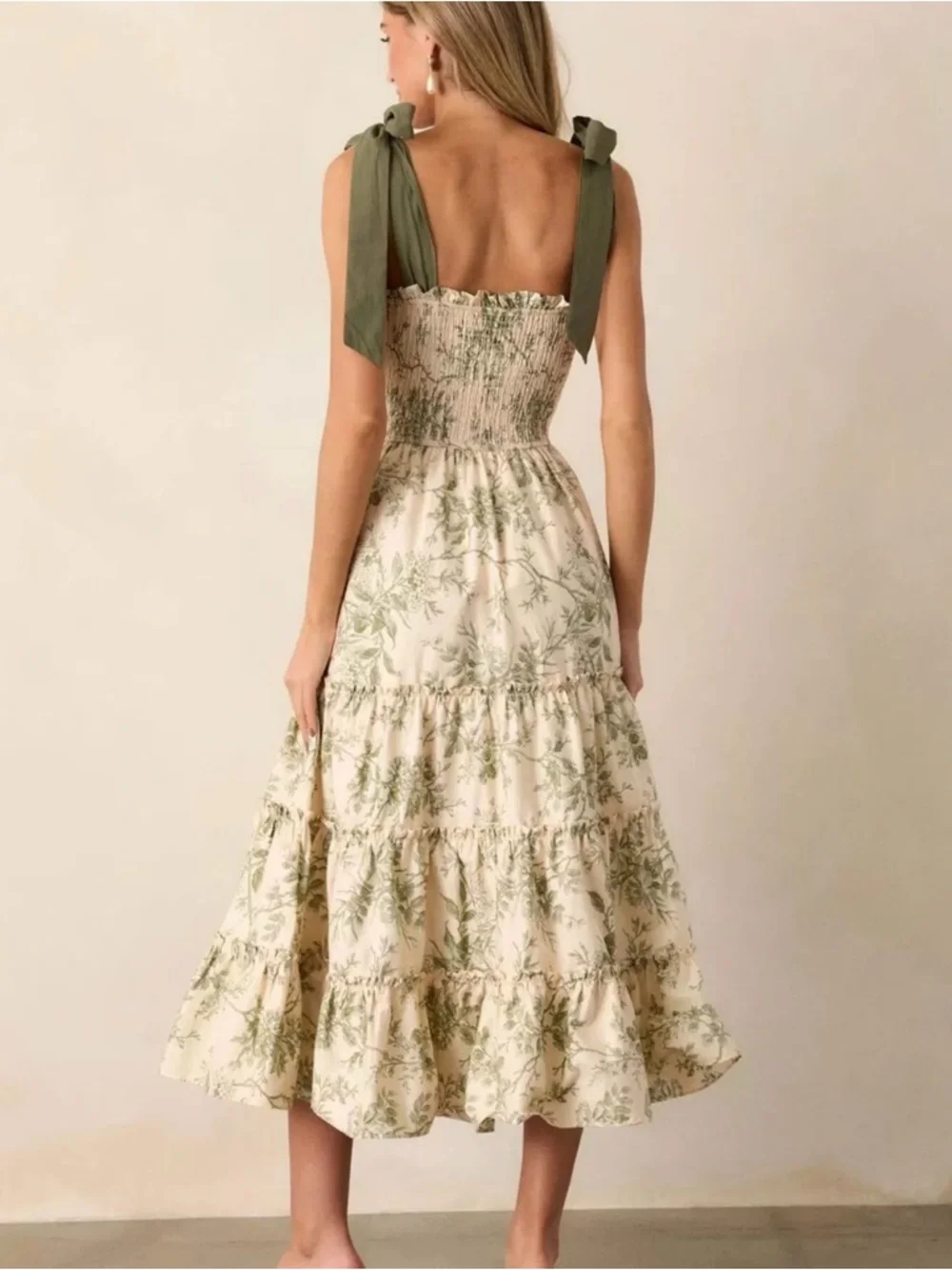 Floral Midi Dress - Picture 3 of 3
